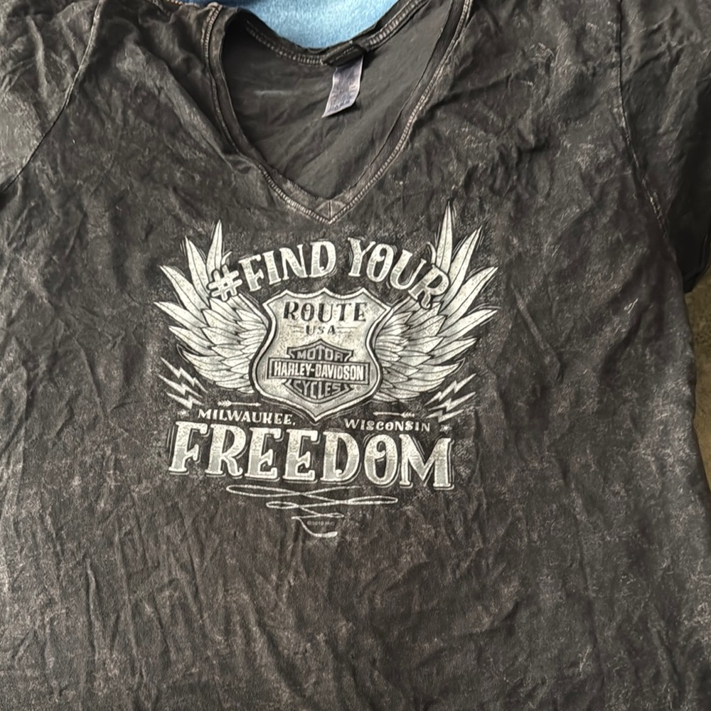 Harley-Davidson Black Graphic Tee